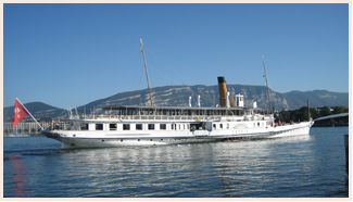 Thonon Lausanne en navibus sur le Lac Léman